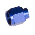 Red Horse Performance -04 TWO PIECE AN/JIC FLARE CAP NUT - BLUE 929-04-1